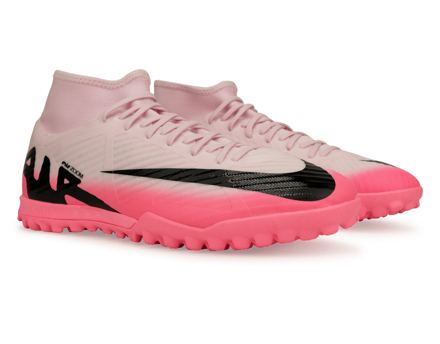 Nike Men's Zoom Mercurial Superfly 9 Academy TF Pink Foam/Black Together