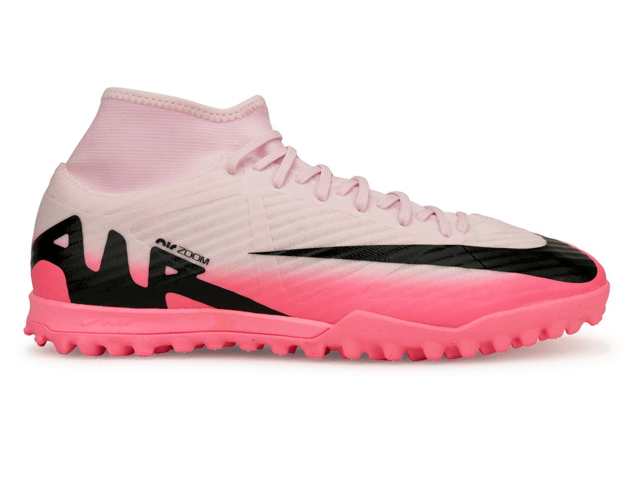 Nike Men's Zoom Mercurial Superfly 9 Academy TF Pink Foam/Black