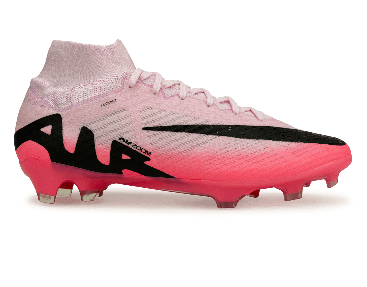 Nike superfly black and pink hotsell