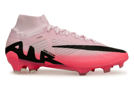 Nike Men s Zoom Mercurial Superfly 9 Elite FG Pink Foam Black Azteca Soccer