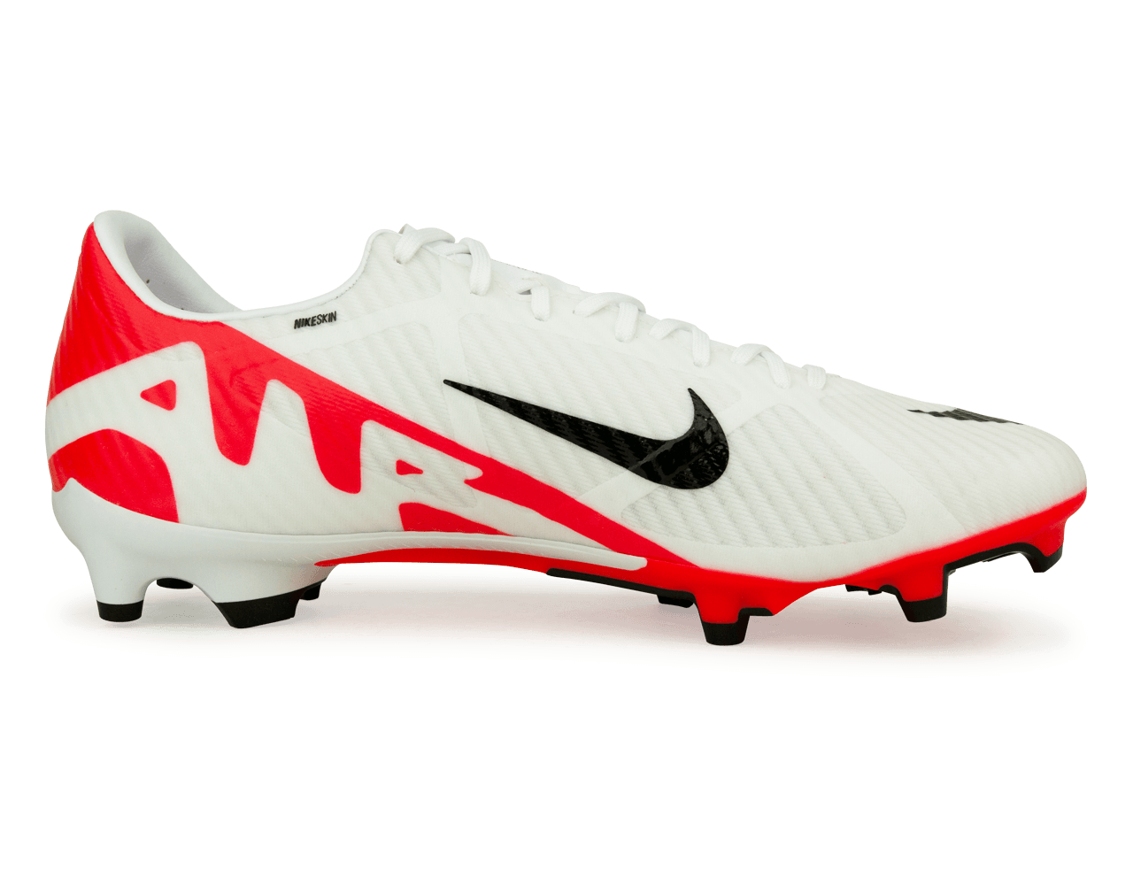 Nike Men's Zoom Mercurial Vapor 15 Academy FG/MG White/Red Nike Men's Zoom Mercurial Vapor 15 Academy FG/MG White/Red