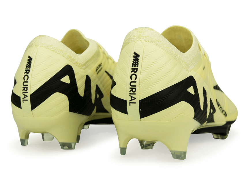 Nike Men's Zoom Mercurial Vapor 15 Elite FG Lemonade/Black Rear
