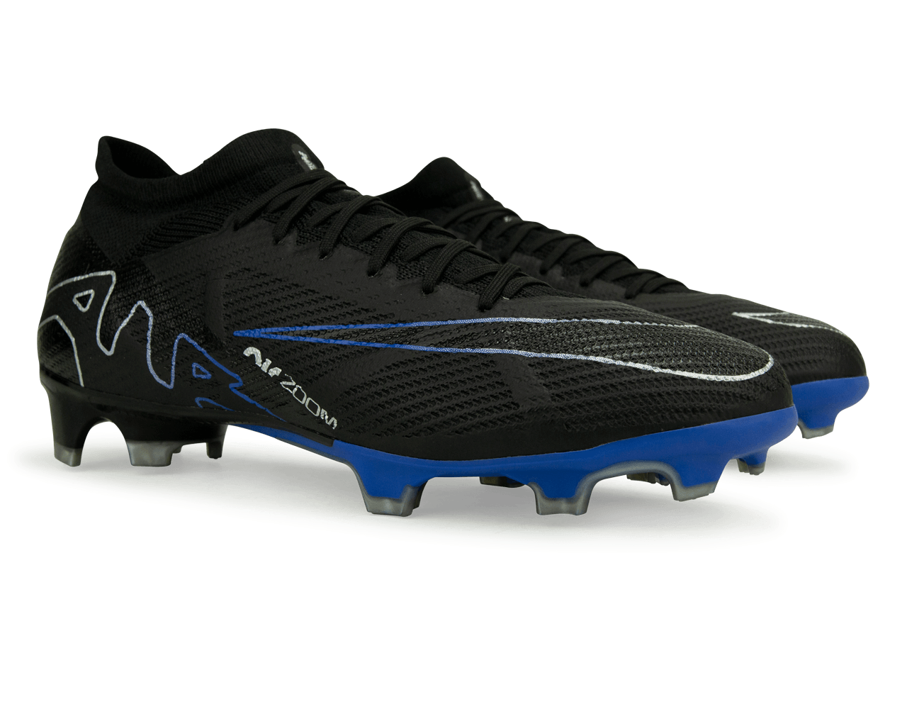 nike mercurial vapor black and blue
