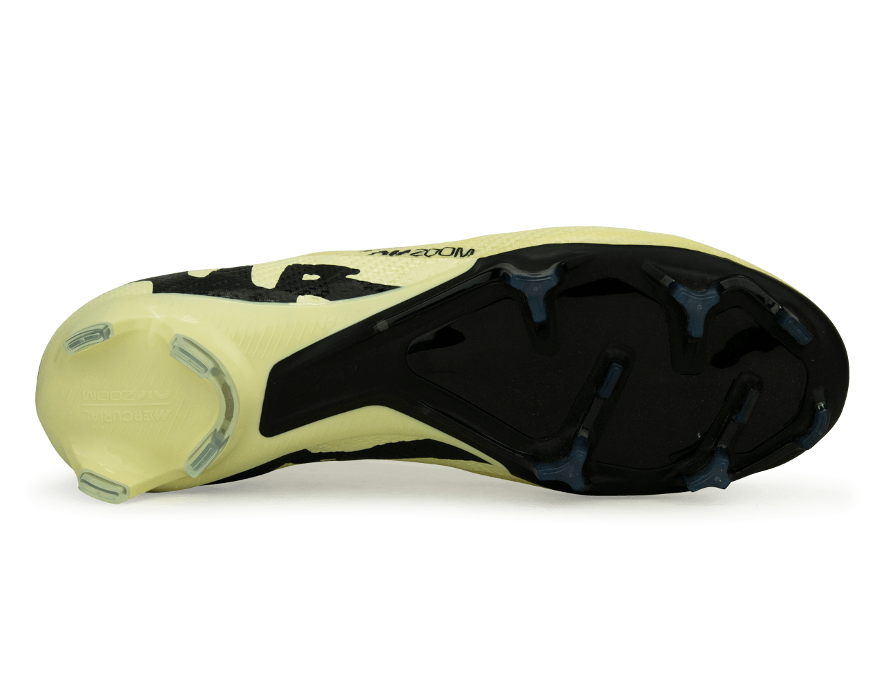 NEW NIKE men\'s mercurial vapor 15 academy fg soccer cleats in lemonad black Nike Air Zoom Mercurial Vapor 15 Academy TF Turf Soccer Shoe  main image 3