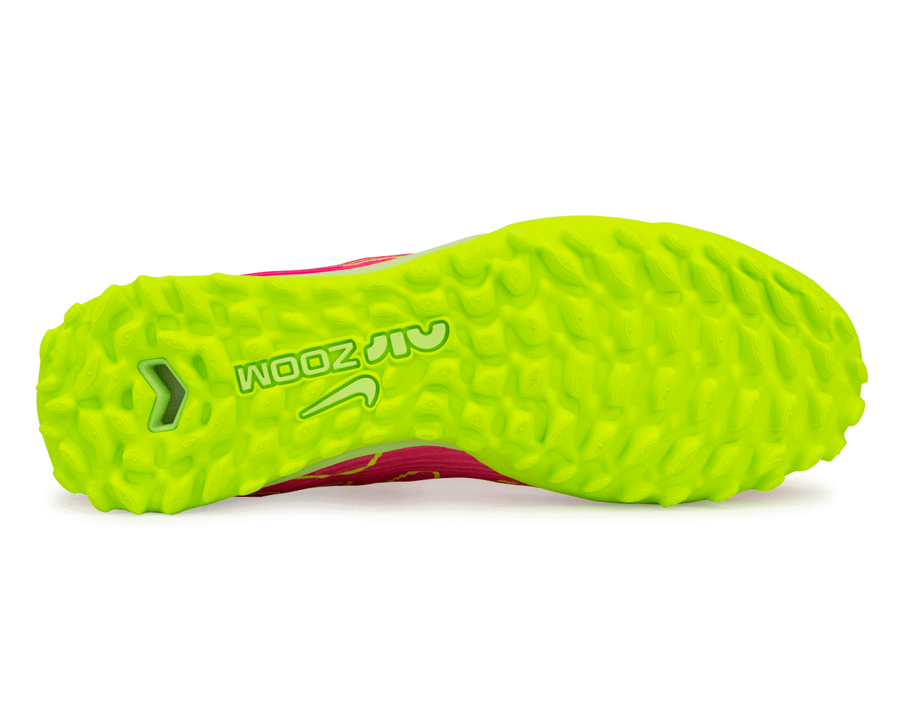 Nike Men's Zoom Mercurial Vapor 15 Pro TF Pink/Volt Sole