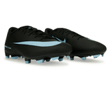 Nike Men's Zoom Mercurial Vapor 16 Academy FG/MG Black/Ice Blue Together