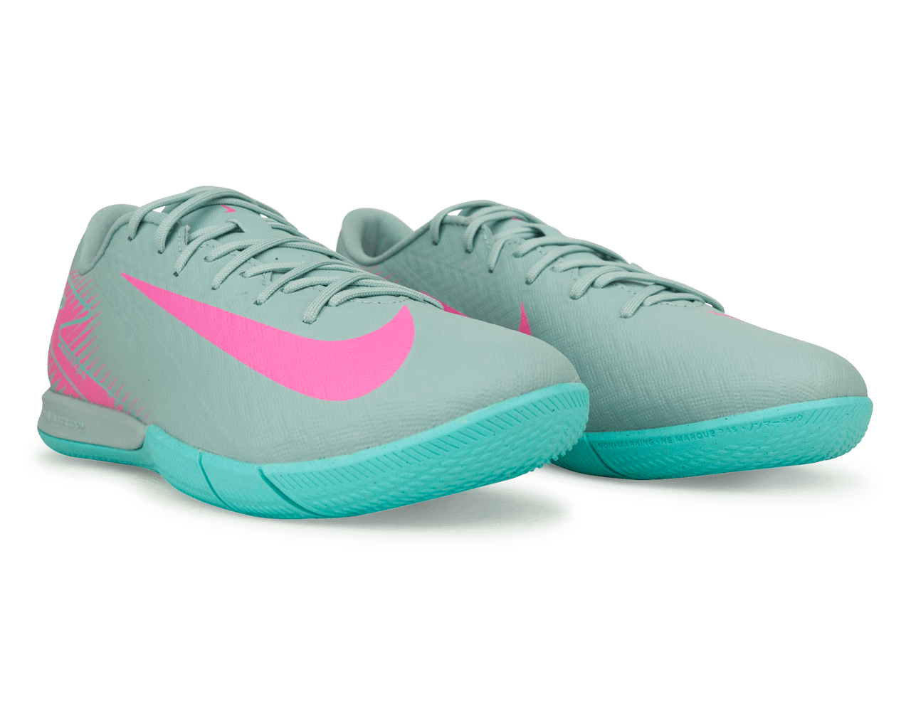 Nike Men's Zoom Mercurial Vapor 16 Academy IC Ocean Cube/Pink