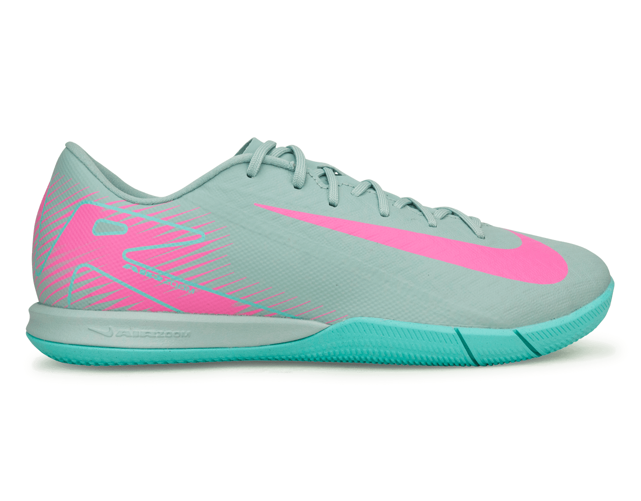 Nike Men's Zoom Mercurial Vapor 16 Academy IC Ocean Cube/Pink
