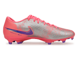 Nike Men's Zoom Mercurial Vapor 16 Academy 'Vini Jr' FG/MG Sunset Pulse/Old Royal Side