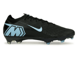 Nike Men's Zoom Mercurial Vapor 16 Elite FG Black/Ice Blue Side