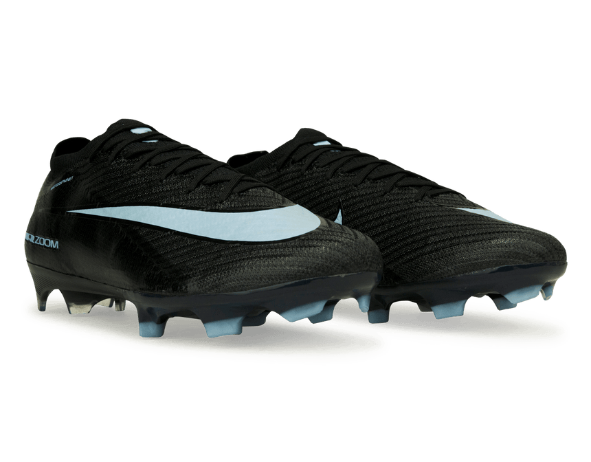 Nike Men's Zoom Mercurial Vapor 16 Elite FG Black/Ice Blue Together