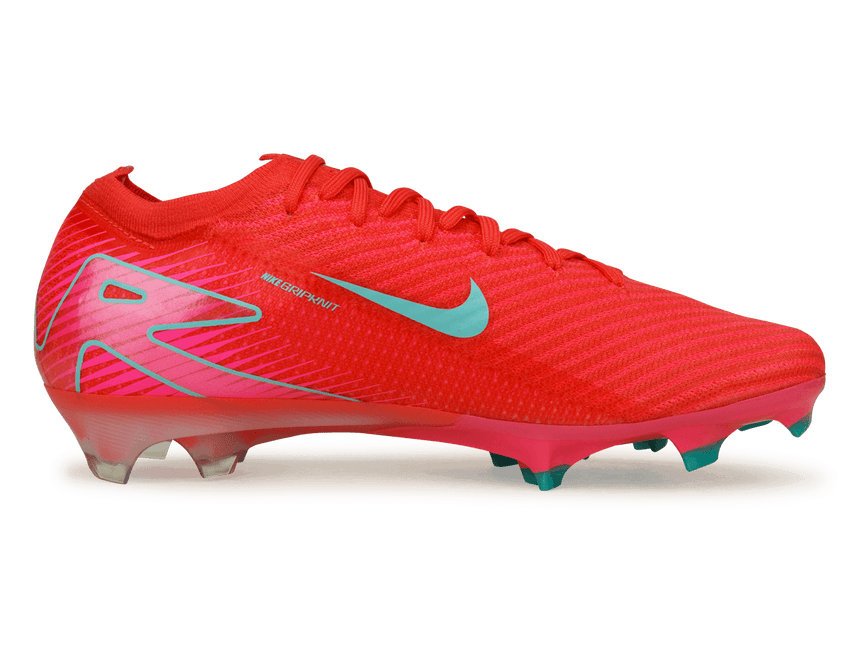 Nike Men's Zoom Mercurial Vapor 16 Elite FG Ember Glow/Aurora Green Side