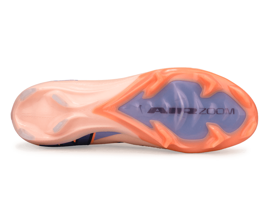 Nike Men's Zoom Mercurial Vapor 16 Elite FG LV8 Soccer Cleats Crimson Tint/Royal Pulse Sole