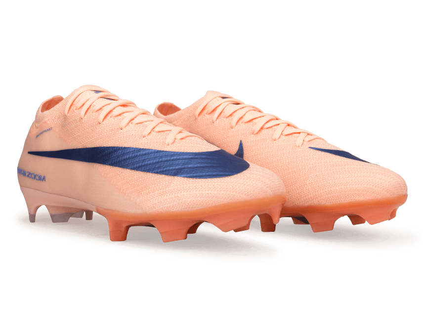 Nike Men's Zoom Mercurial Vapor 16 Elite FG LV8 Soccer Cleats Crimson Tint/Royal Pulse Together