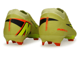 Nike Men's Zoom Mercurial Vapor 16 Pro FG Volt/Hyper Crimson Back