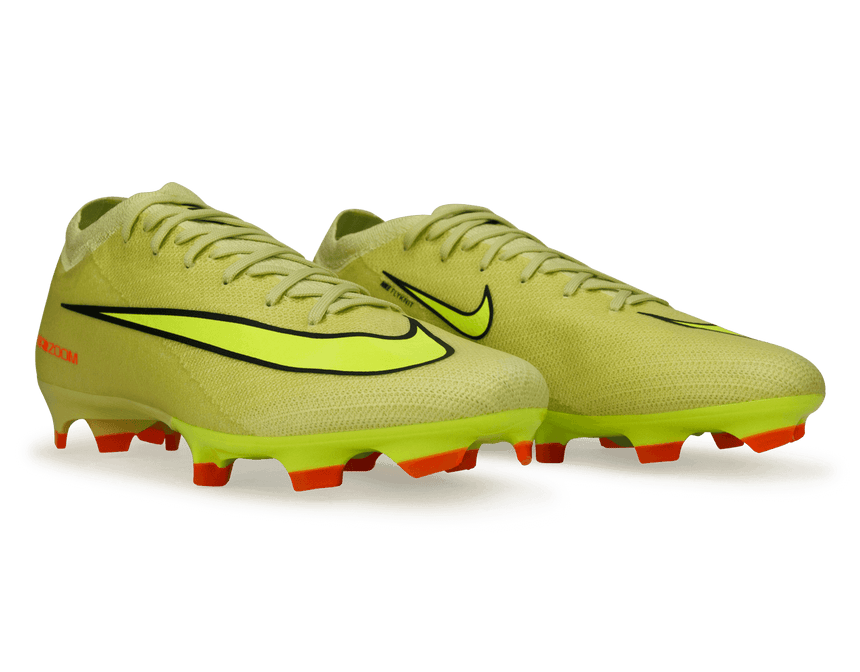 Nike Men's Zoom Mercurial Vapor 16 Pro FG Volt/Hyper Crimson Together