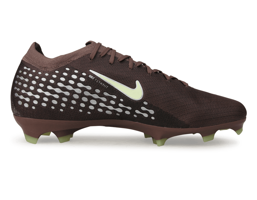 Nike Men's Zoom Mercurial Vapor 16 Pro 'Kylian Mbappe' FG Plum Eclipse/Metallic Silver Side