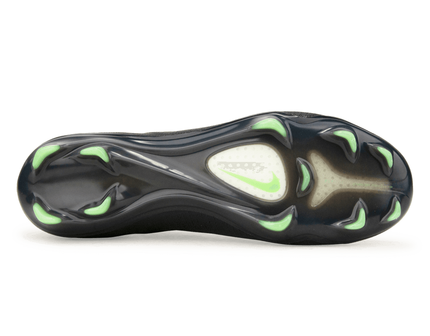 Nike Men's Zoom Mercurial Vapor 17 Elite FG Black/Illusion Green  Sole