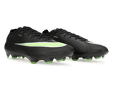 Nike Men's Zoom Mercurial Vapor 17 Elite FG Black/Illusion Green  Together