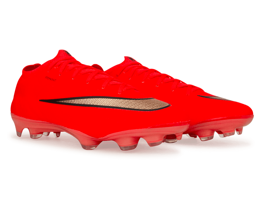 Nike Men's Zoom Mercurial Vapor 17 Elite FG Bright Crimson/Blur Pair