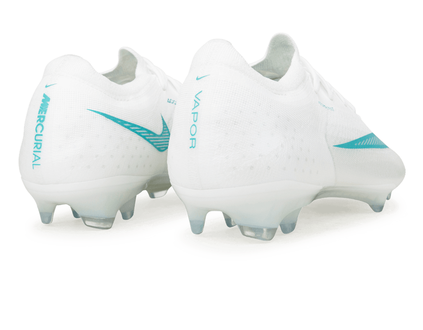 Nike Men's Zoom Mercurial Vapor 17 Elite FG White/Dusty Cactus Heel