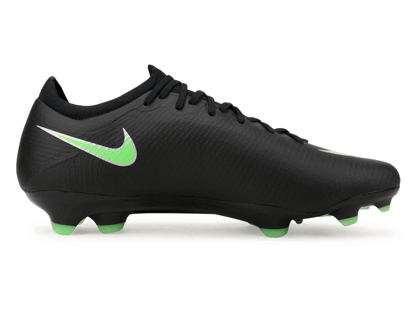 Nike Men's Zoom Mercurial Vapor 17 Pro FG Black/Illusion Green Side