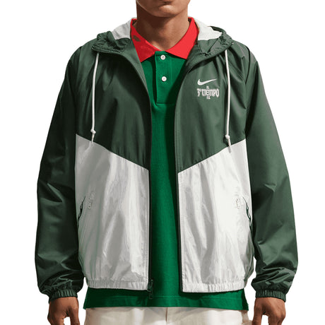 Nike Mexico Men's Sportswear 2026 Windbreaker White/Green Front