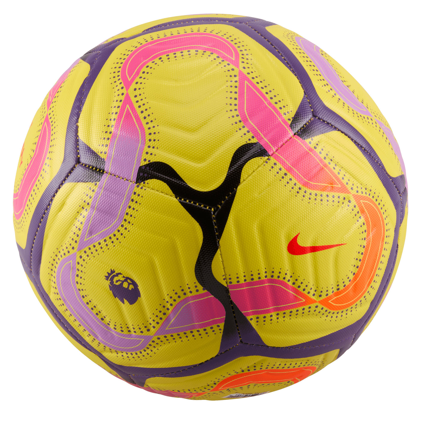 Bright Yellow Nike Soccer Ball NIKE PREMIER LEAGUE 2024/25 FLIGHT