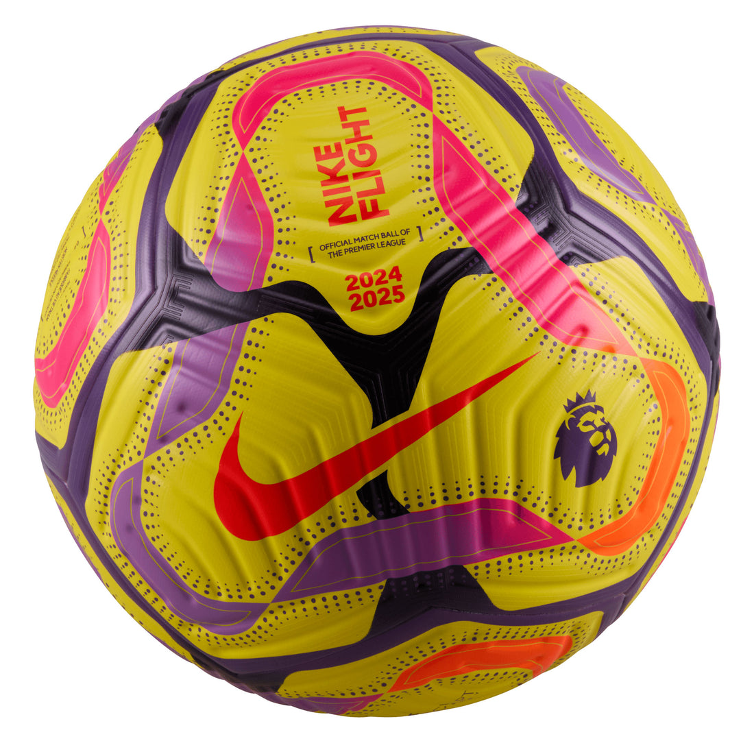 Nike Premier League 2024/25 Flight Official Match Ball Yellow/Bright C ...