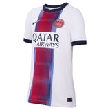 Nike PSG Kids Away Stadium 2026/27 Jersey White/Red/Blue Front
