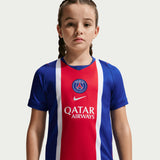 Nike PSG Kids Home Stadium 2026/27 Jersey Old Royal/White Model