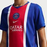 Nike PSG Kids Home Stadium 2026/27 Jersey Old Royal/White Sleeve