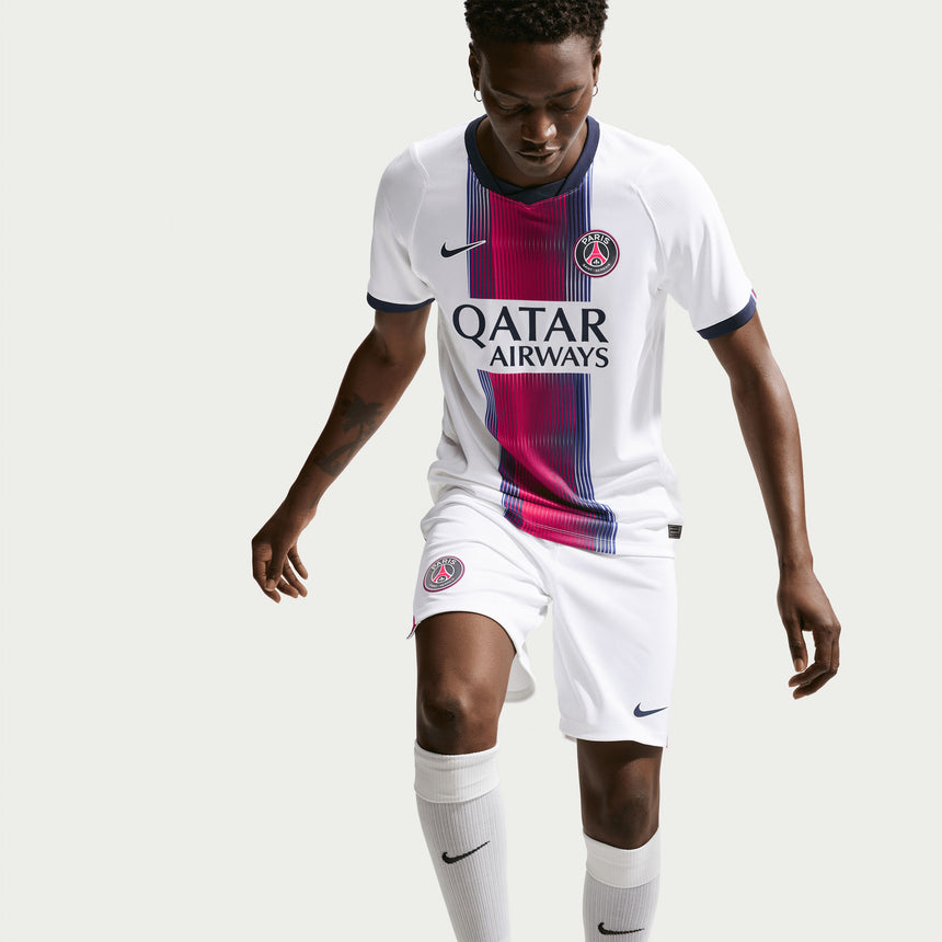 Nike PSG Men's Away Stadium 2026/27 Jersey White/Navy Model