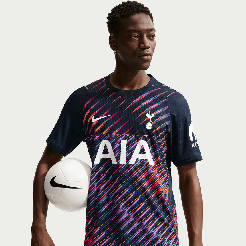 Nike Tottenham Hotspur Men's Away Aero-FIT 2026/27 Jersey Obsidian/White Model