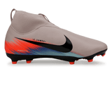 Nike Kids Zoom Mercurial Superfly 10 Academy FG/MG Silt Red/Racer Blue Side