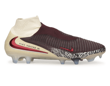 Nike United Men's Phantom 6 High Elite FG Burgundy Crush