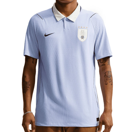 Nike Men's Uruguay 2026 Aero-FIT Home Jersey Royal Tint/Obsidian  Front