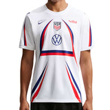 Nike USA Men's Pre-Match Jersey White/Red/Blue Front
