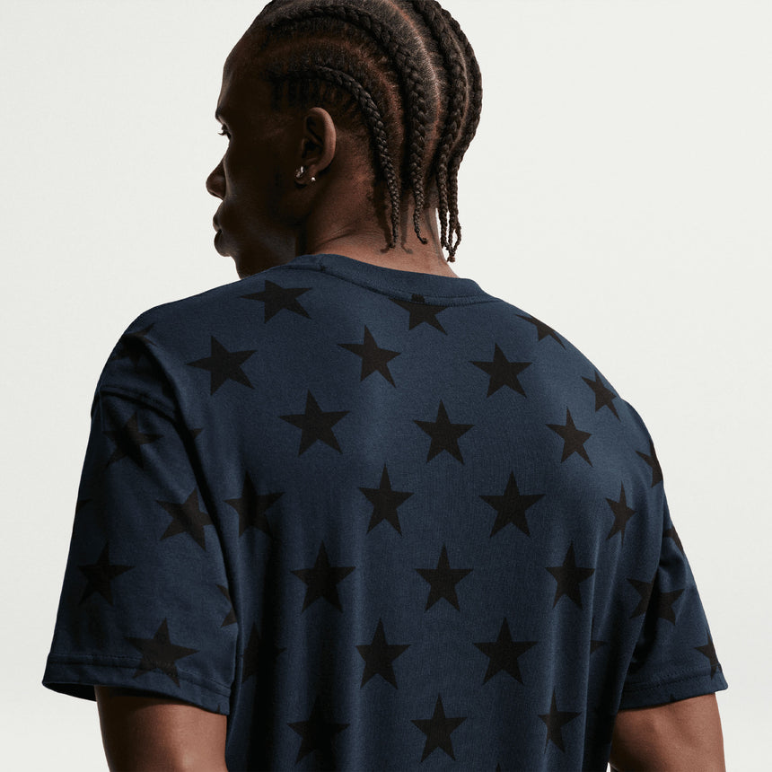 Nike USA Men's Tee Dark Obsidian Neck