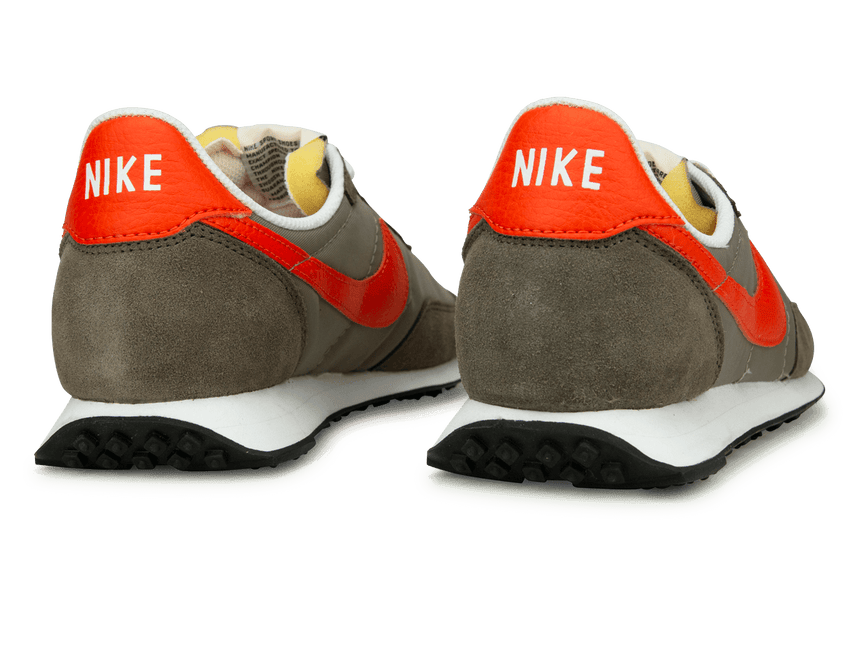 Nike Waffle Trainer 2 Running Shoes Brown/Orange Rear