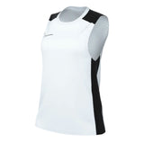 Nike Women's Academy 23 Sleeveless Jersey White Front