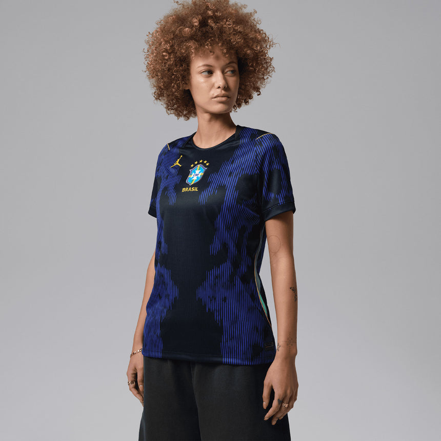 Nike Women's Brazil World Cup 2026 Away Jersey Blue Model