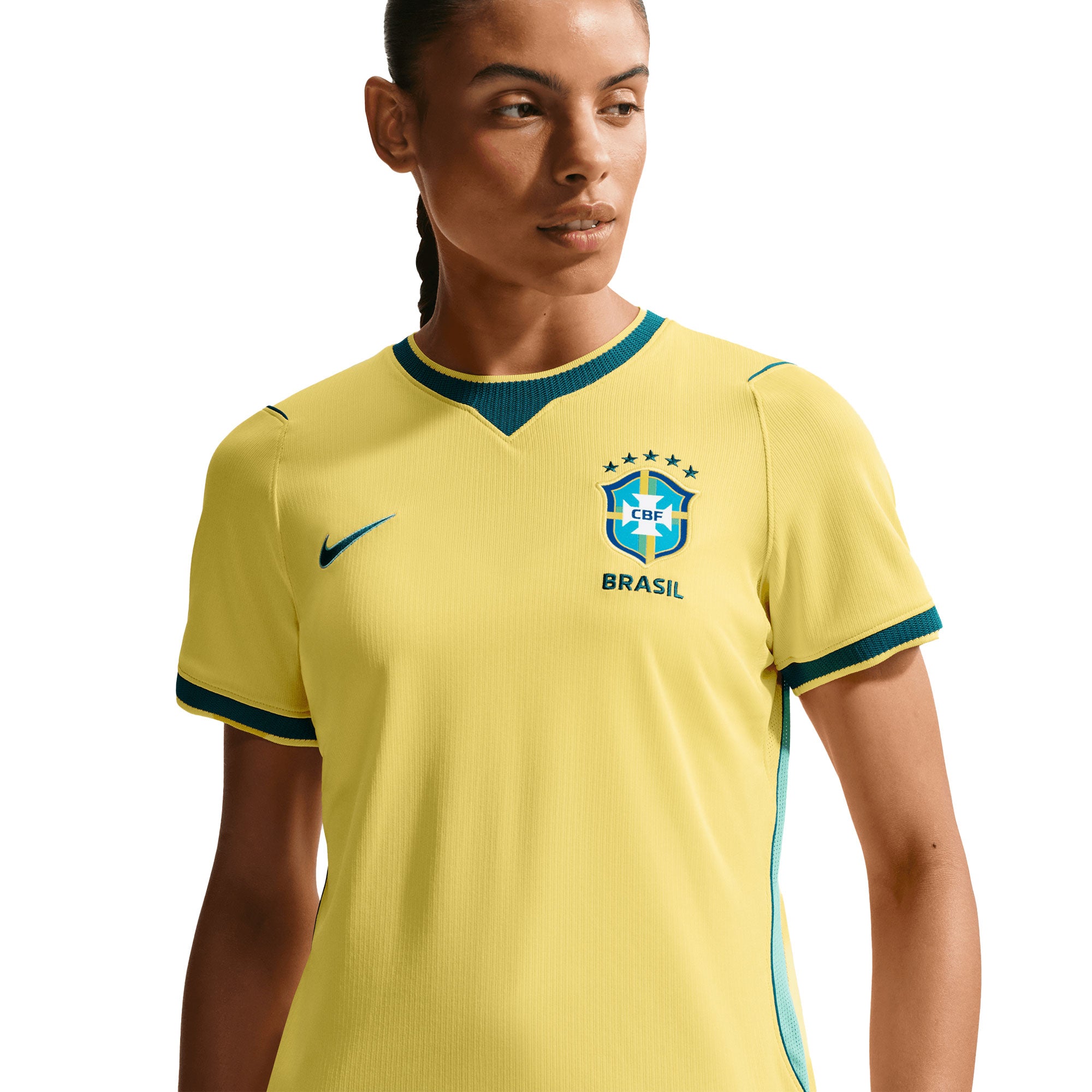 Nike Brazil Women's Home Stadium Soccer Jersey World Cup 2026
