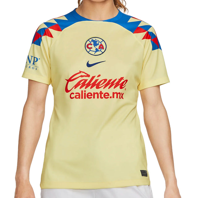 Nike Women's Club America 2023/24 Home Jersey Yellow Front