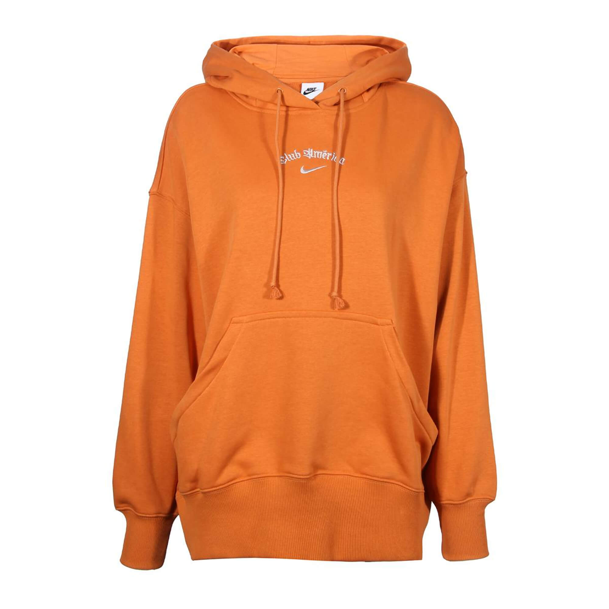 orange nike sweatshirt womens