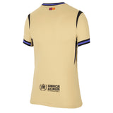 Nike Women's FC Barcelona 2025/26 Away Jersey TeamGold/PersianViolet Back