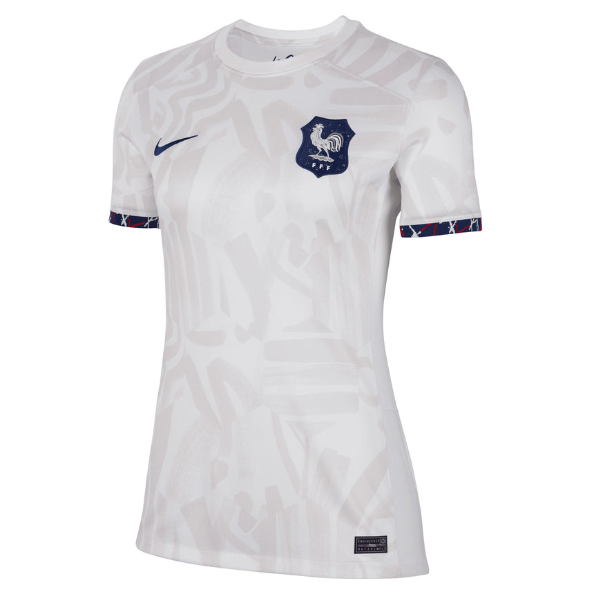 Nike Women's France 2023/24 Away Jersey White/Venice Front