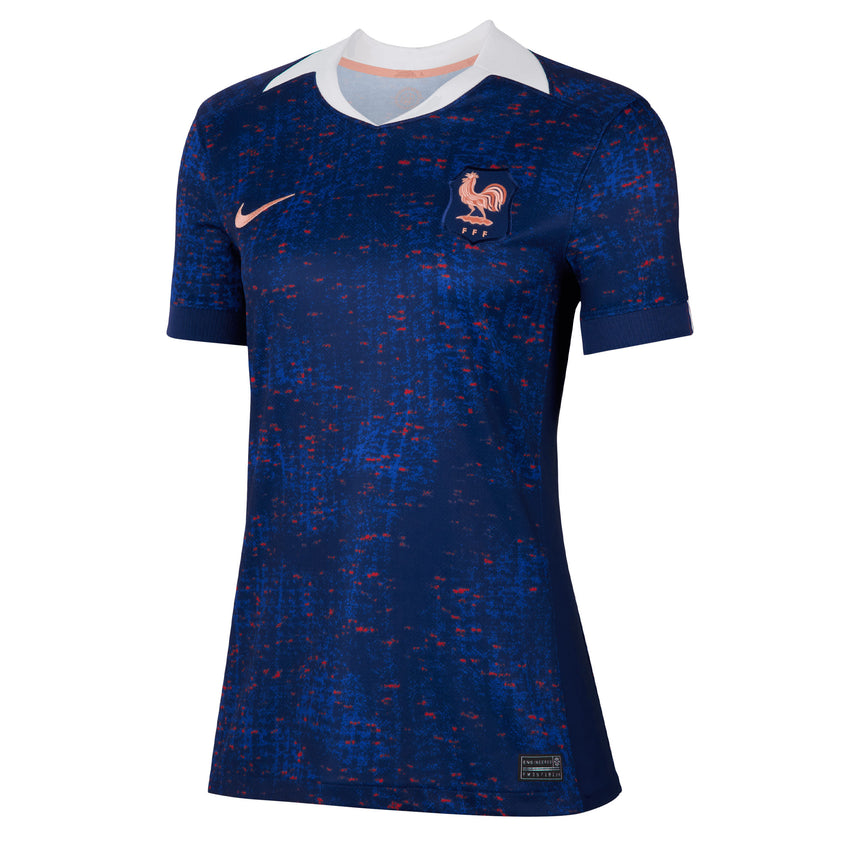 Nike Women's France 2025/26 Home Jersey Blue Void Front