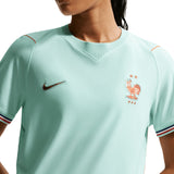 Nike Women's France World Cup 2026 Away Jersey Igloo/Monarch Crest Neck