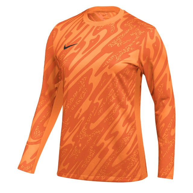 Nike Women's Gardien V Goalkeeper Long Sleeve Jersey Orange Front